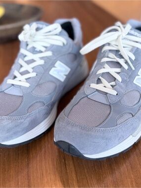 KITH New Balance Men's Argon 992 Suede Mesh Sneakers